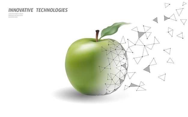 Gmo apple gene modified plant.