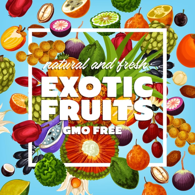 GMO free exotic fruits and berries