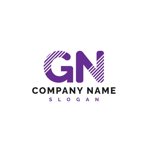 GN Letter Logo Design GN letter logo Vector Illustration Vector