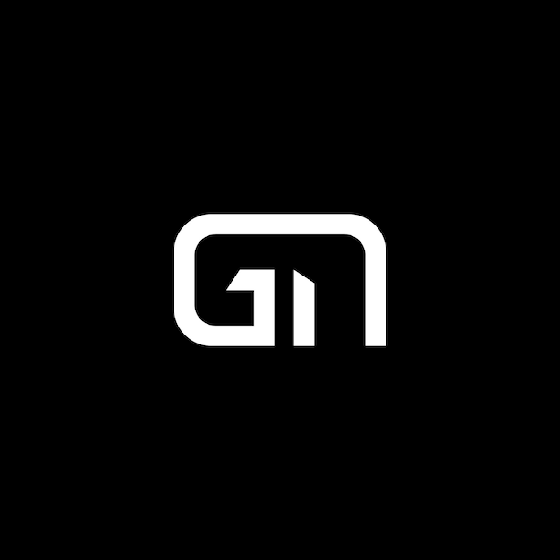 GN letter logo vector pictogram illustratie