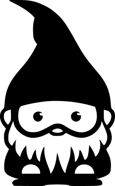 GNOME 고품질 터 로고 터 일러스트레이션은 티셔츠 그래픽에 이상적입니다.