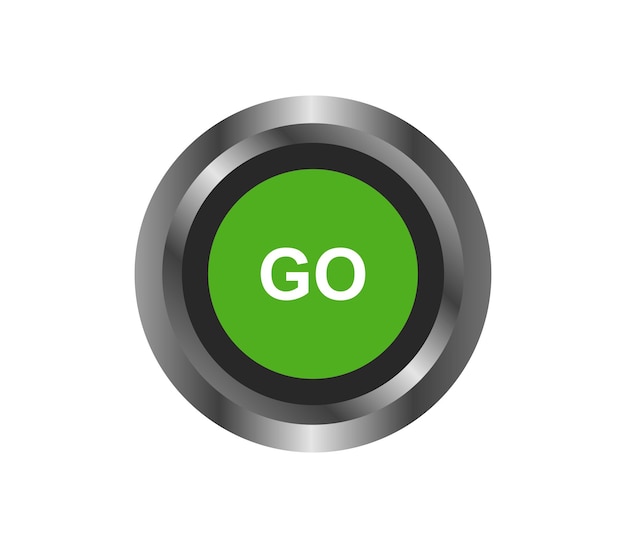 Vector go button