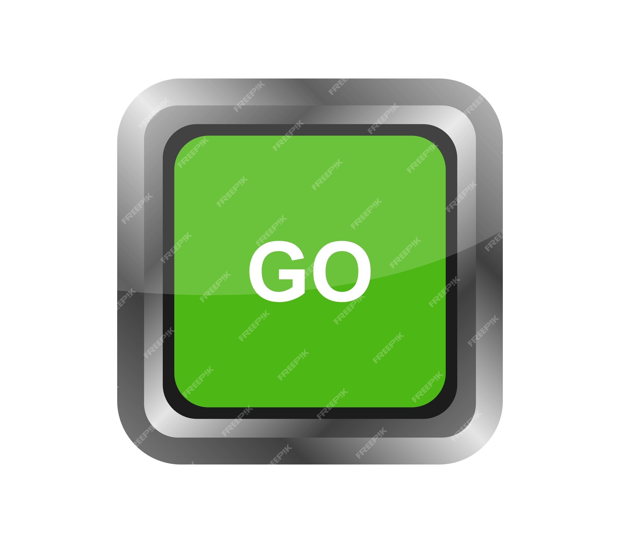 Red Green Stop Go Buttons - Vector download