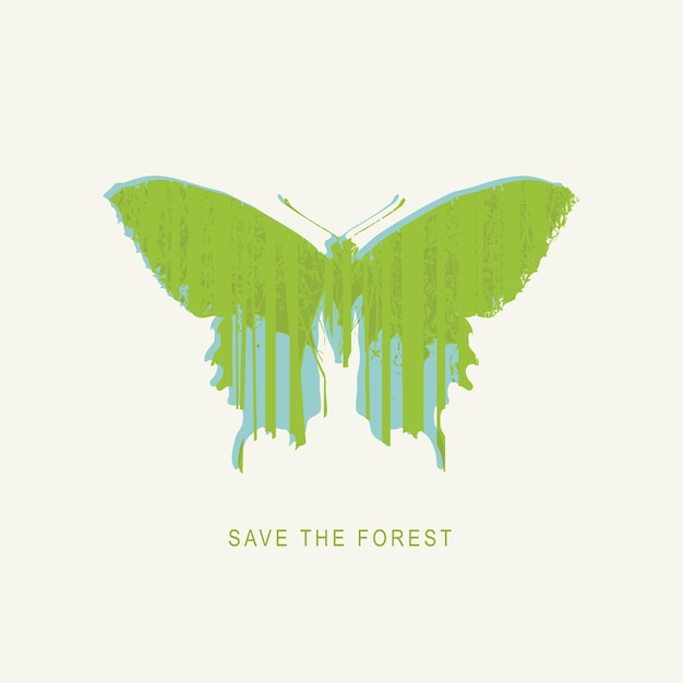 Go green eco poster