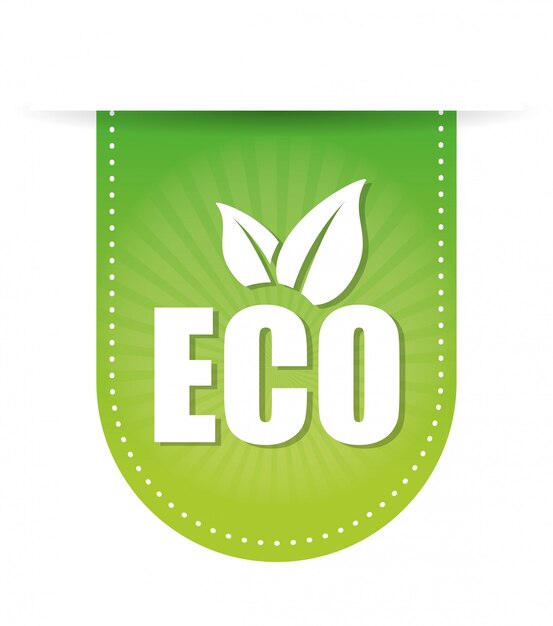 Vector go green ecology design