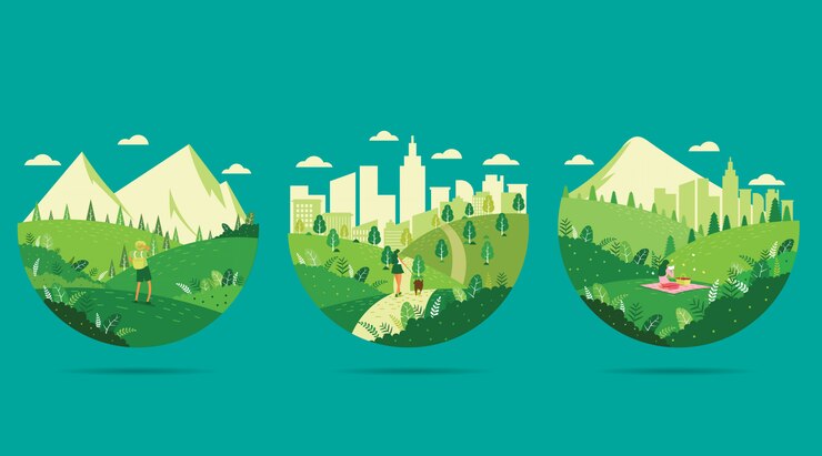 Go green Illustration
