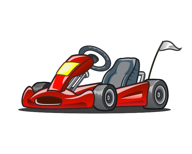 Go kart racing car