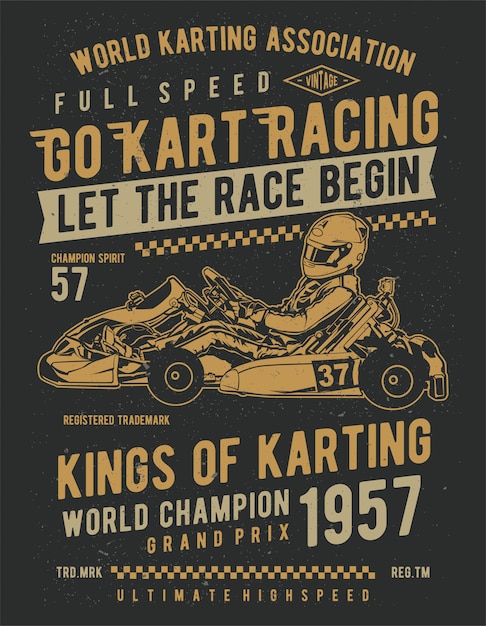 Go kart racing