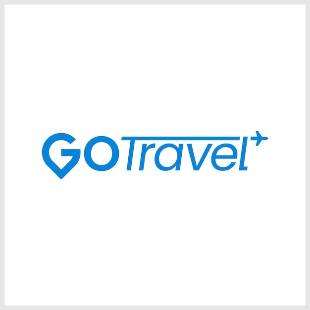 Вектор Вектор логотипа путешествия go буква g air traveltravel logo icon векторный дизайн икона логотипа летних путешествий