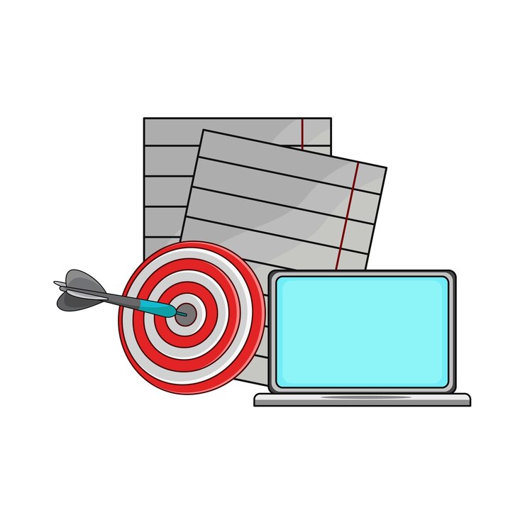 Vector goal illustration