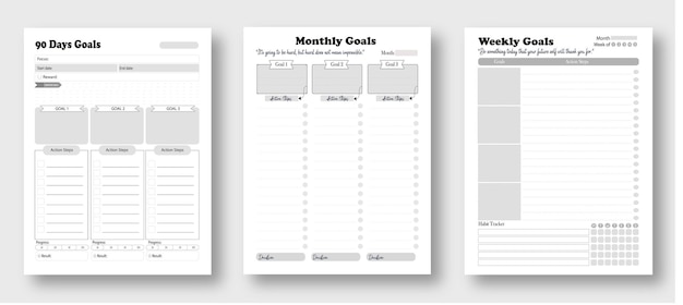 Goal Planner Set