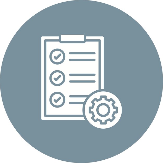 Goals Management Vector Illustration Style
