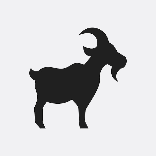 Goat icon illustration