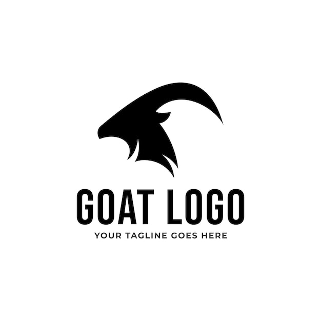 Goat Logo Icon Design Vector