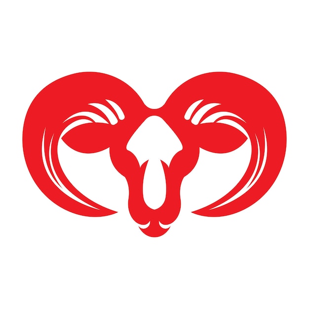 Premium Vector | Goat logo template vector icon