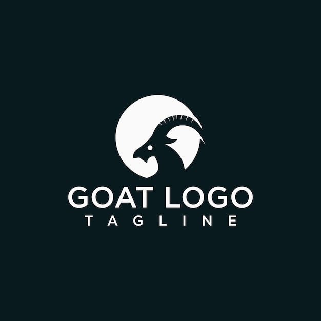 Vector goat logo