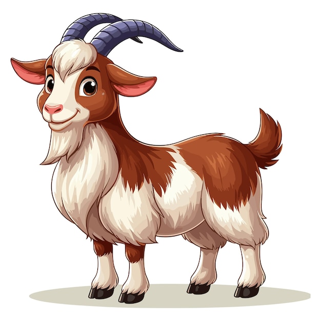 Premium Vector | Goat vector carton illustration