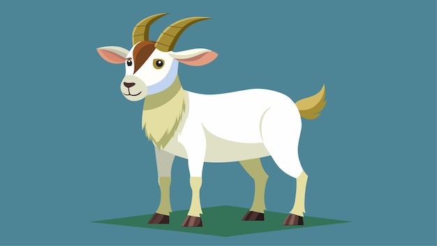 A goat walking on the road