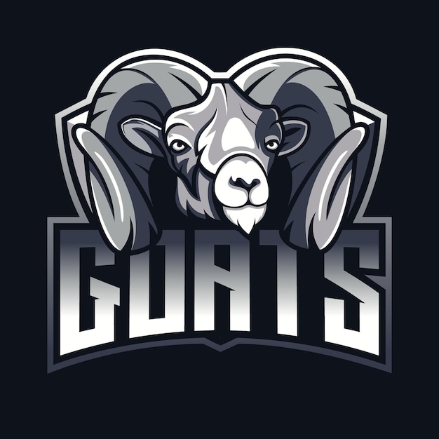 Goats msacot best logo design good use for symbol identity emblem badge shirt and more.