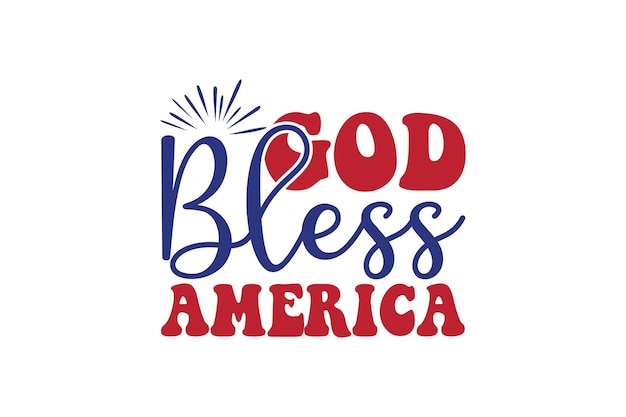 God bless america logo with the title'god bless america '