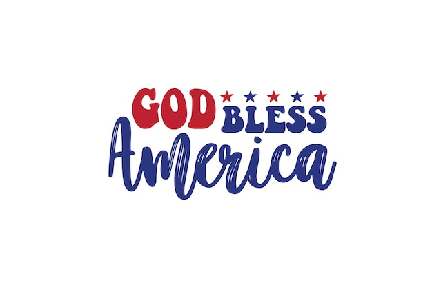 God bless america logo with the title'god bless america '