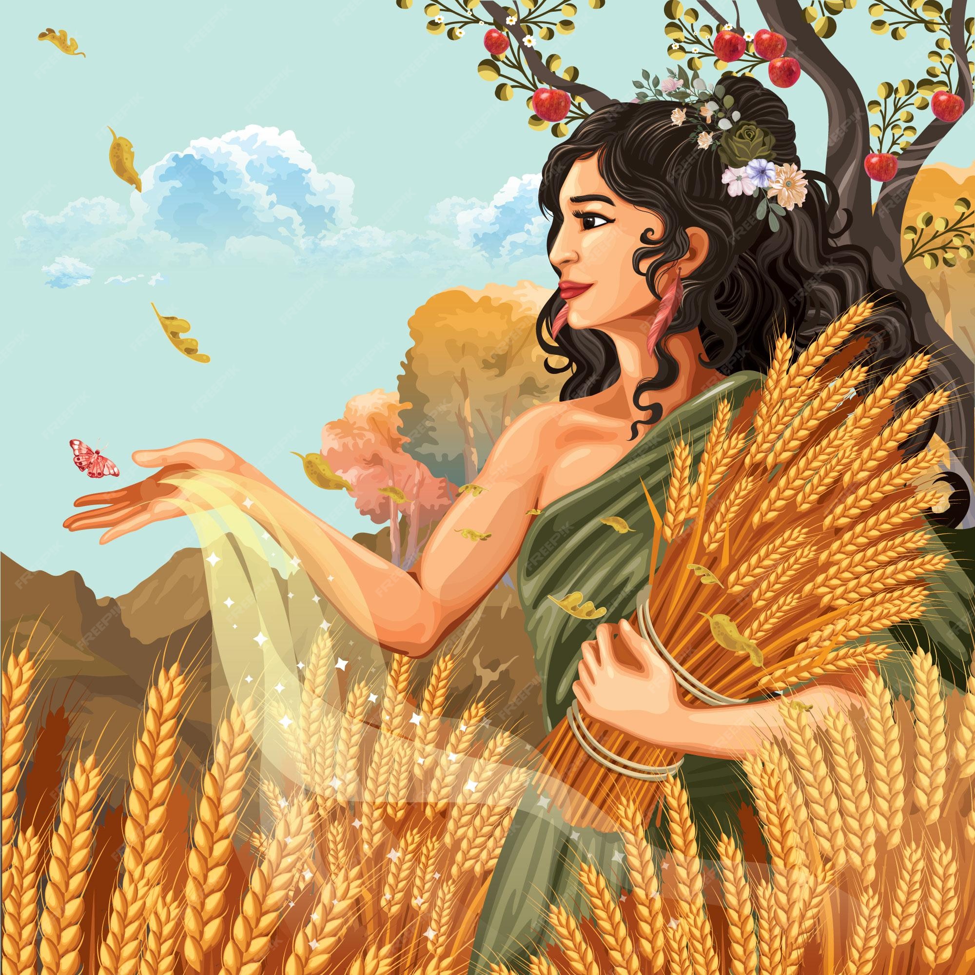 demeter goddess of harvest