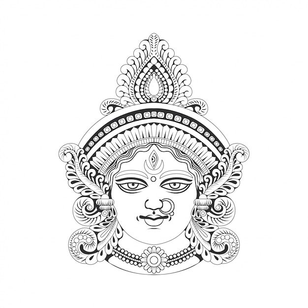 Godess maa durga india