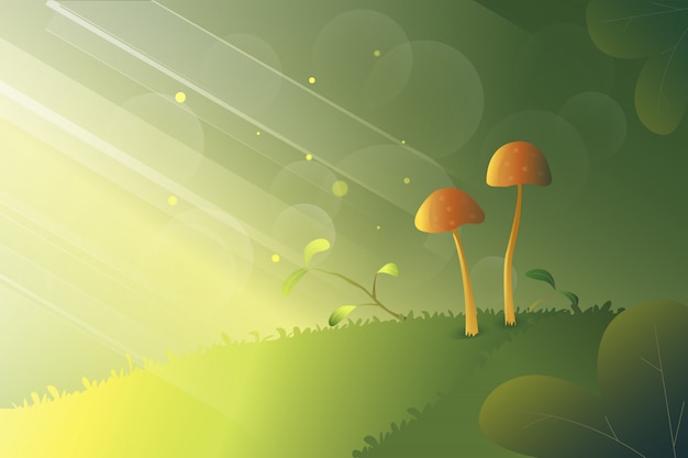 Goedemorgen paddenstoelen
