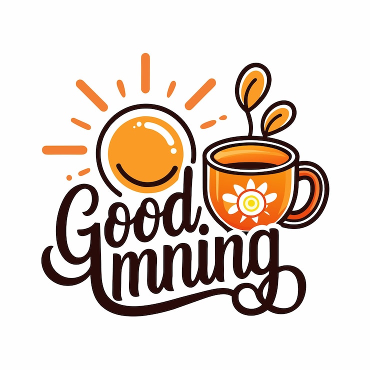 Vector goedemorgen vector tekst 15