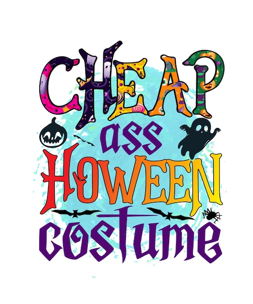 Goedkope kont halloween kostuum Halloween T-shirt Design