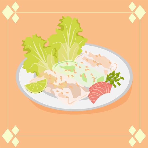 goi cuon vietnamese spring rolls national cuisine asian food