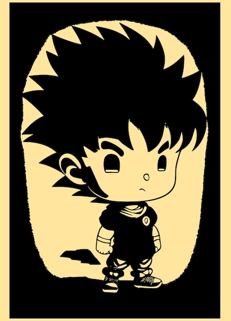 Goku baby Tshirt Design