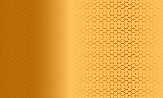 Gold abstract background with hole