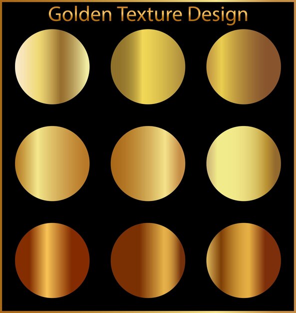 Gold background texture vector icon seamless pattern