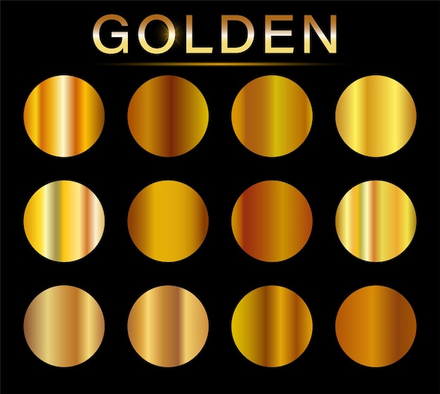 Gold background texture vector icon seamless pattern