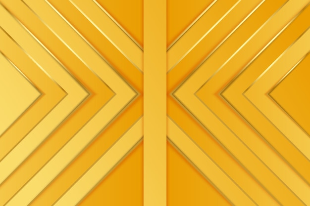 Gold background with abstract arrows