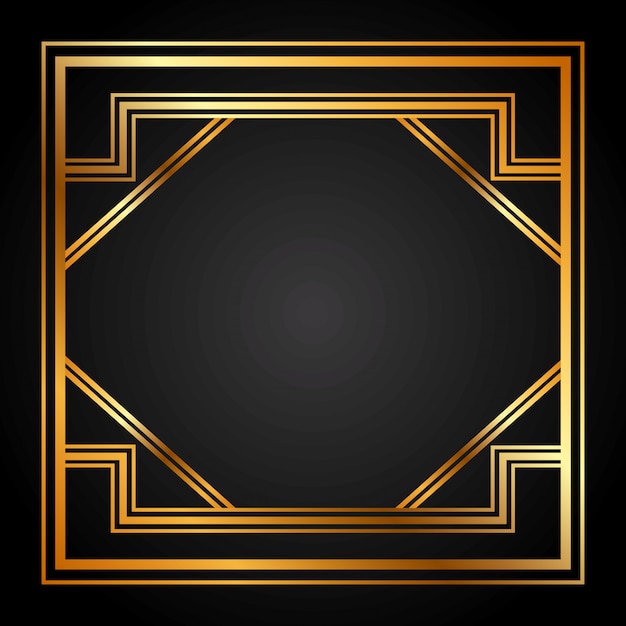 Vector gold background