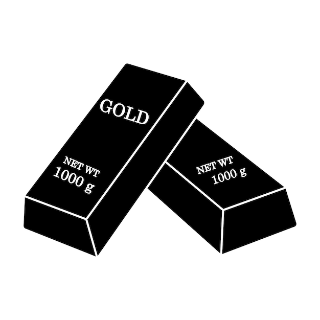 Gold bar icon