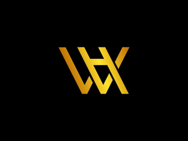 タイトル「w」の金と黒のロゴ