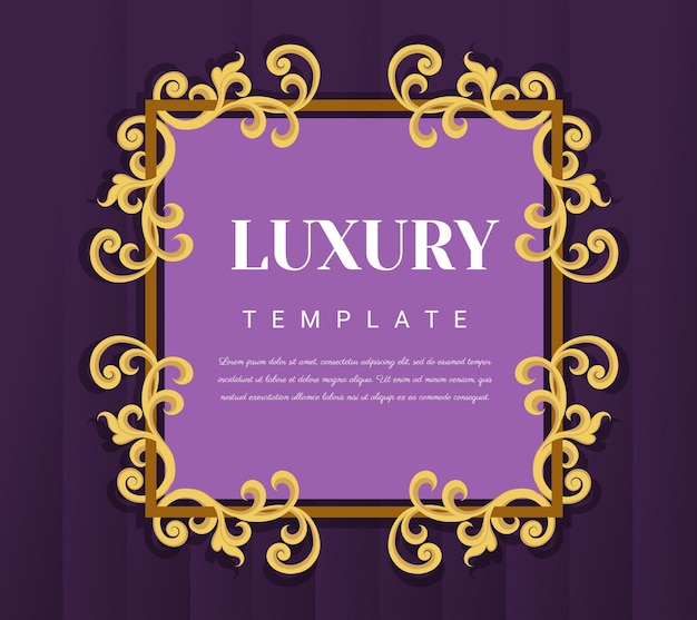 Vector gold borders text frames vintage ornate frame