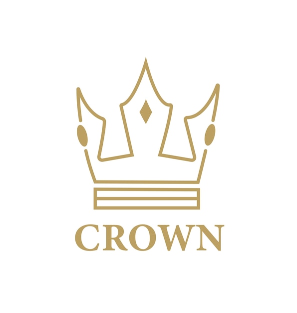 Gold crown icon