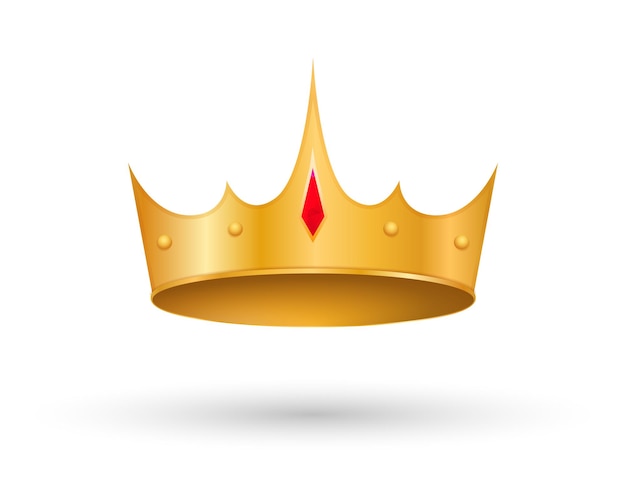 Gold crown icon