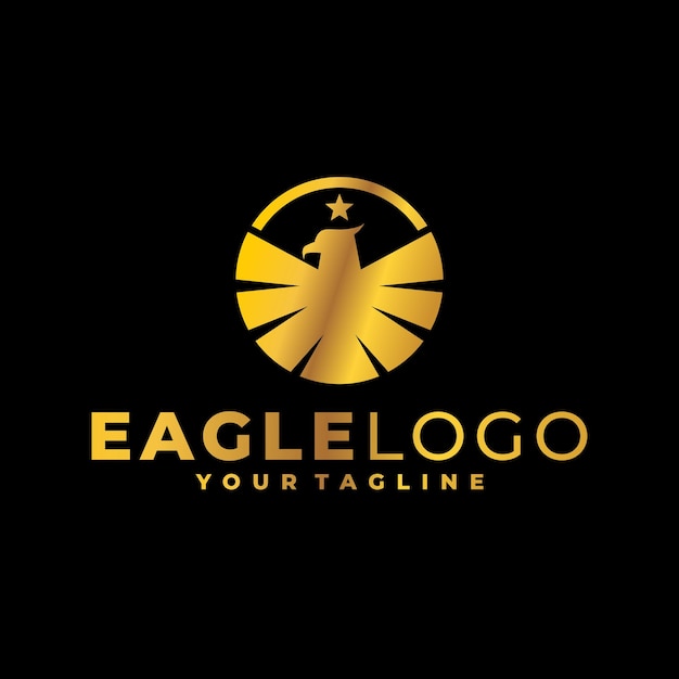 Gold eagle logo