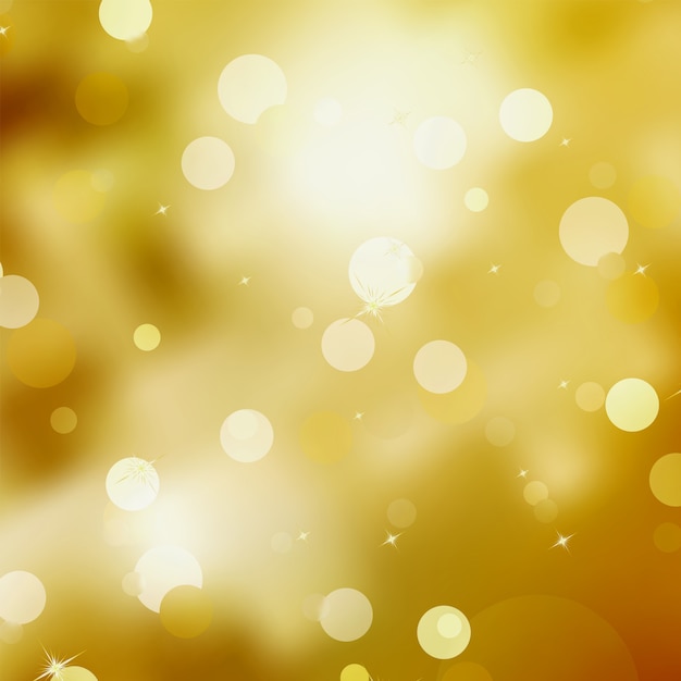 Gold Festive Christmas background. 