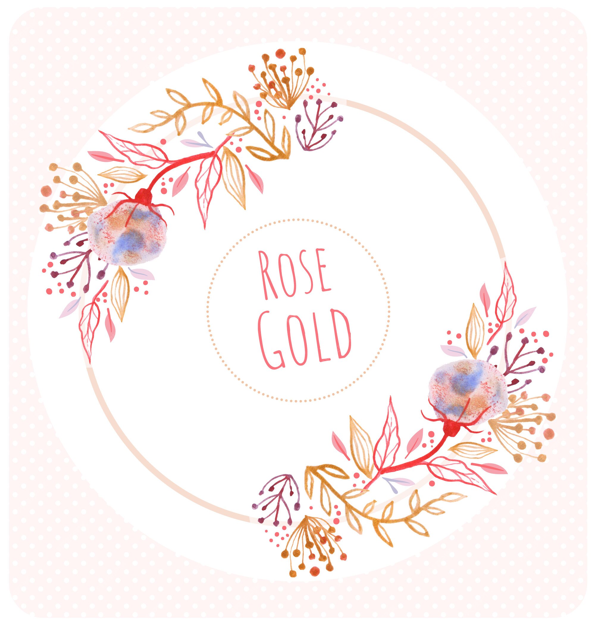 Premium Vector | Gold floral background