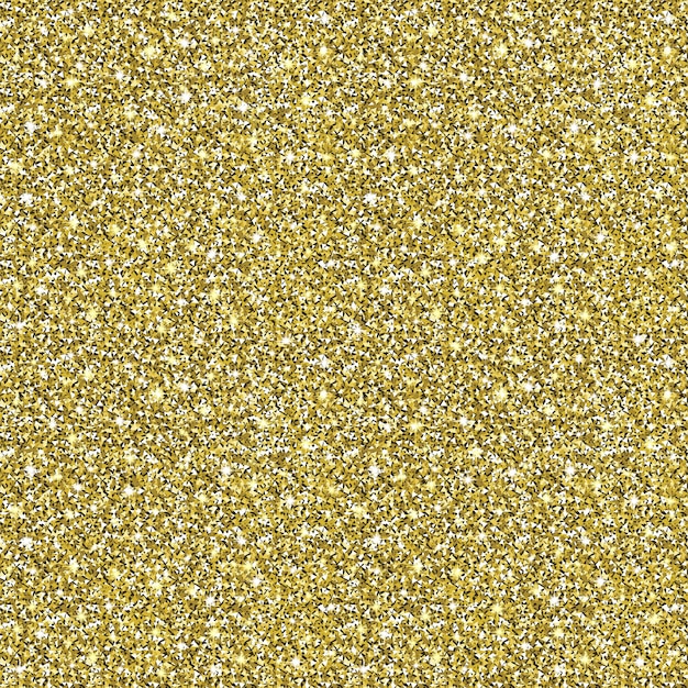 Vector gold glitter background golden texture with sparkles square seamless pattern saved in swatches glittering vector luxury shining decoration for greeting holiday design elements digitally created