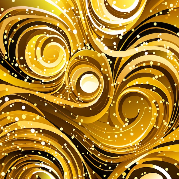 Vector gold glitter background or yellow glitter or orange glitter