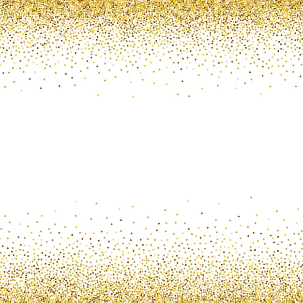 Gold glittery texture. vector glitter golden background