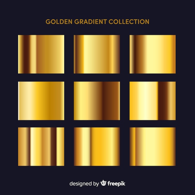 Gold gradient collection