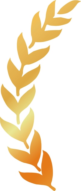 gold laurel wreath